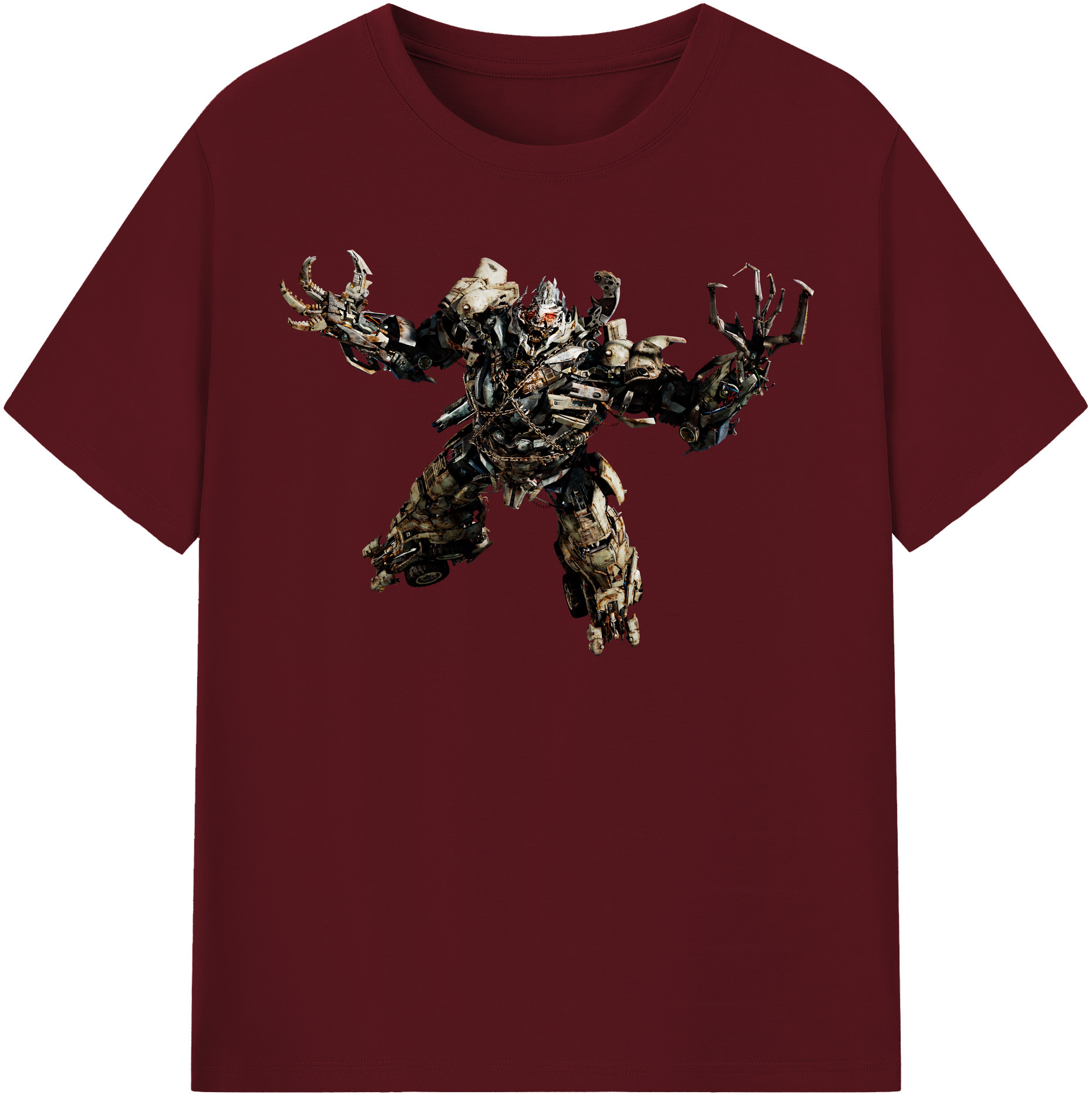 （画像用） Transformers トランスフォーマー 綿100％半袖Tシャツ（フロントプリント）